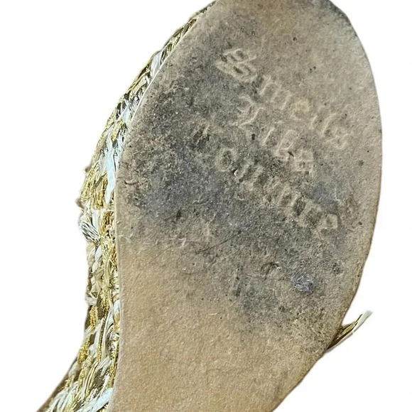 Juicy Couture Smell like couture heels with ribbons ankle straps size 7 - Picture 5 of 13